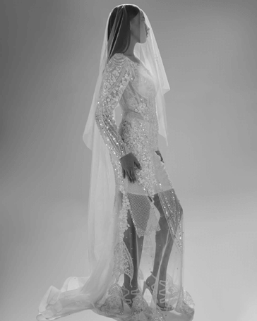 Rose Ombre Satin Mini Dress - Alternate View